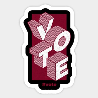 Vote Red Republican Sticker